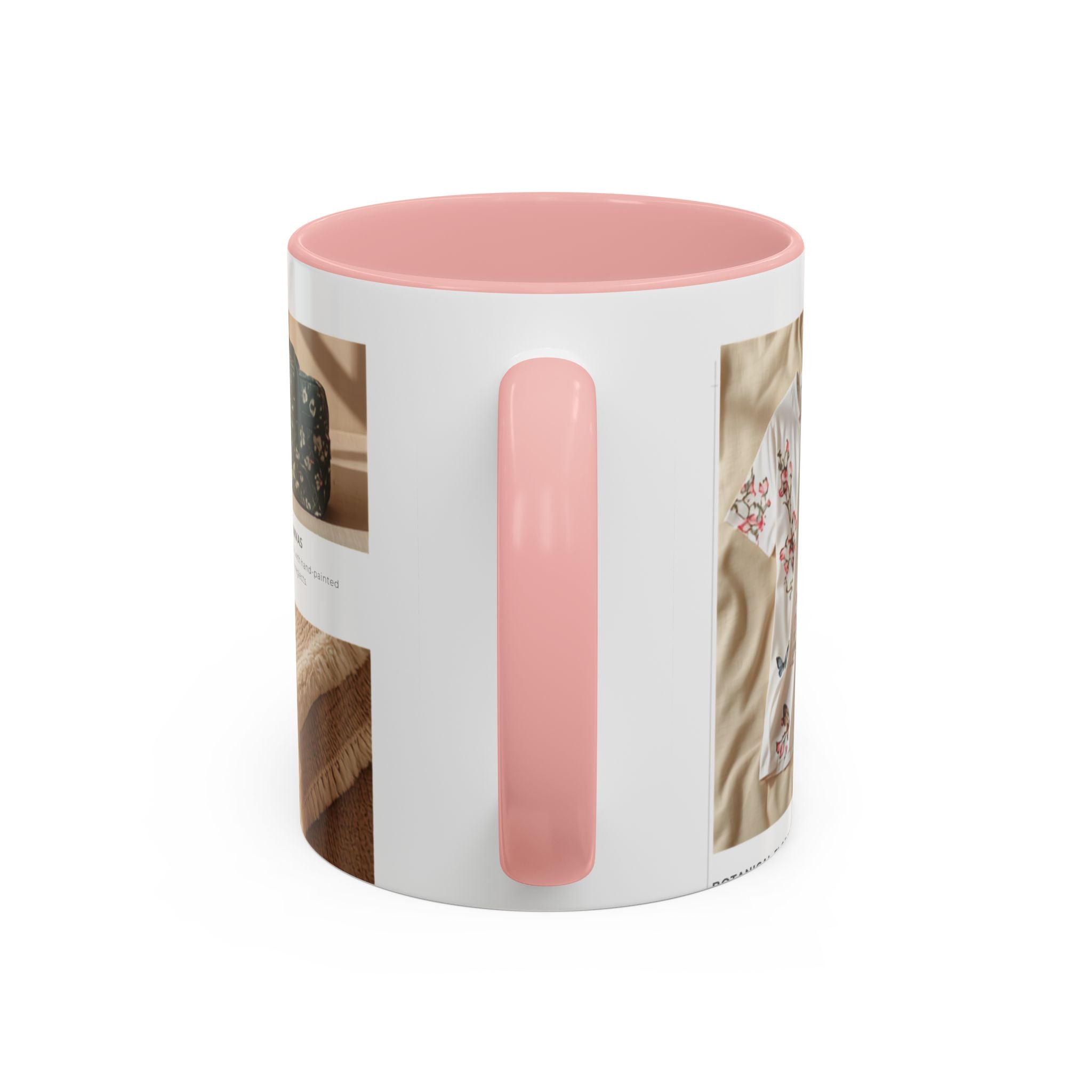 Butterfly Accent Coffee Mug — Blue Butterfly Collage 11/15oz
