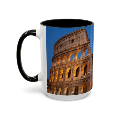 Colosseum Evening Photo Accent Coffee Mug