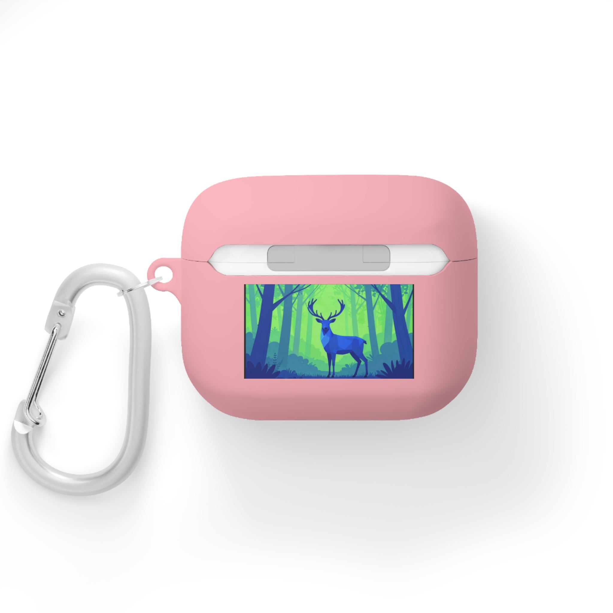AirPods Case — Retro Sunset Van &amp; Forest Deer Prints