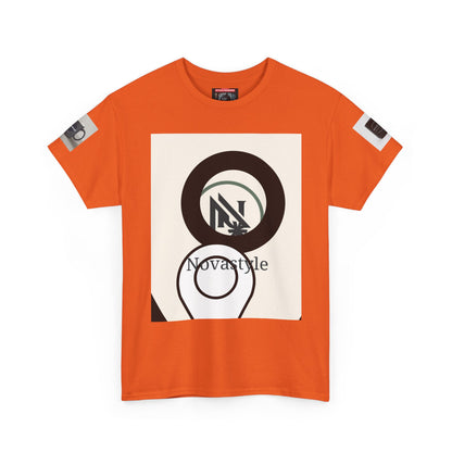 Graphic Tee — Novastyle Minimal Logo &amp; Poster Print T-Shirt