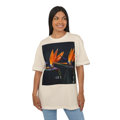 Floral &amp; Nightscape Graphic Tee — Bird of Paradise Photo Print
