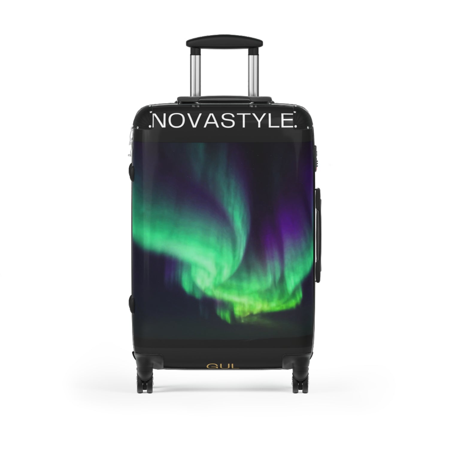 Aurora Sky Carry-On Suitcase — Northern Lights Travel Luggage