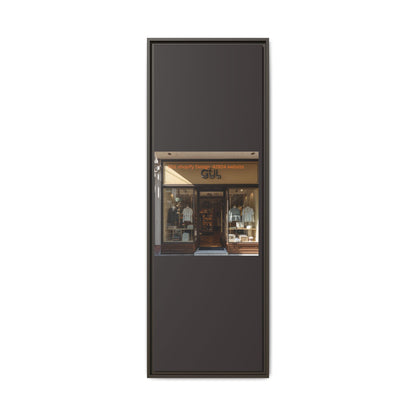 Framed Matte Canvas Print — Boutique Shopfront Photography