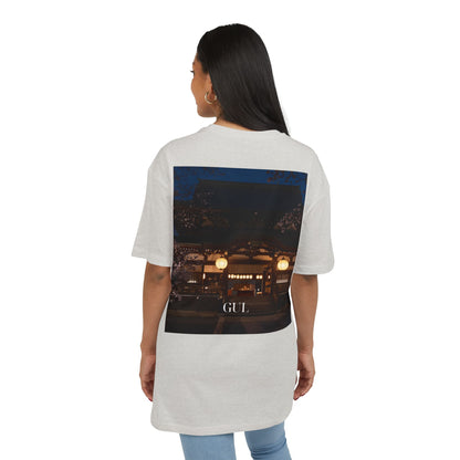 Floral &amp; Nightscape Graphic Tee — Bird of Paradise Photo Print