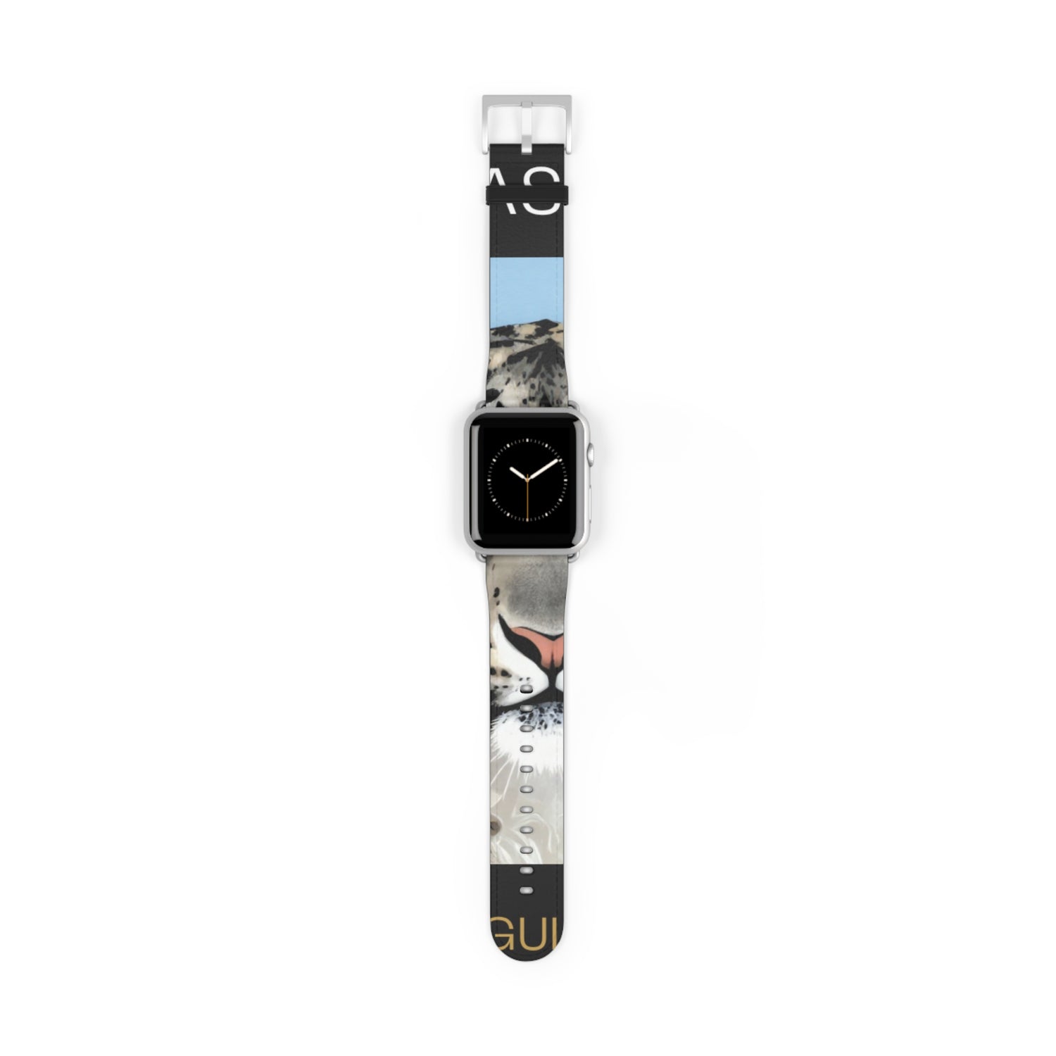 Cat Face Watch Band — Cute Printed Strap for Apple Watch
