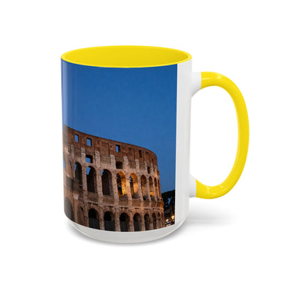 Colosseum Evening Photo Accent Coffee Mug