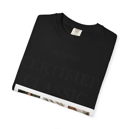 Certified Classic 60 Years T-Shirt – Vintage Collage Home &amp; Lifestyle Tee
