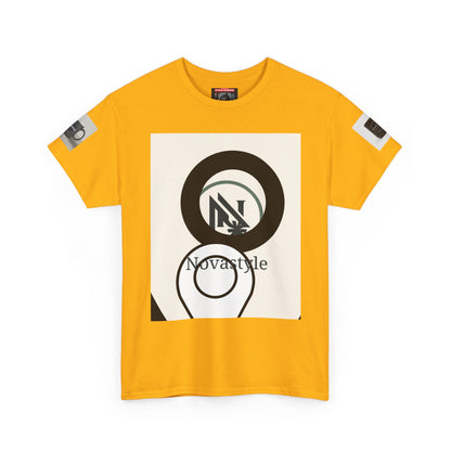 Graphic Tee — Novastyle Minimal Logo &amp; Poster Print T-Shirt