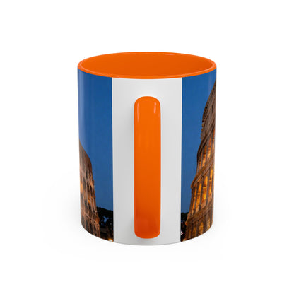 Colosseum Evening Photo Accent Coffee Mug