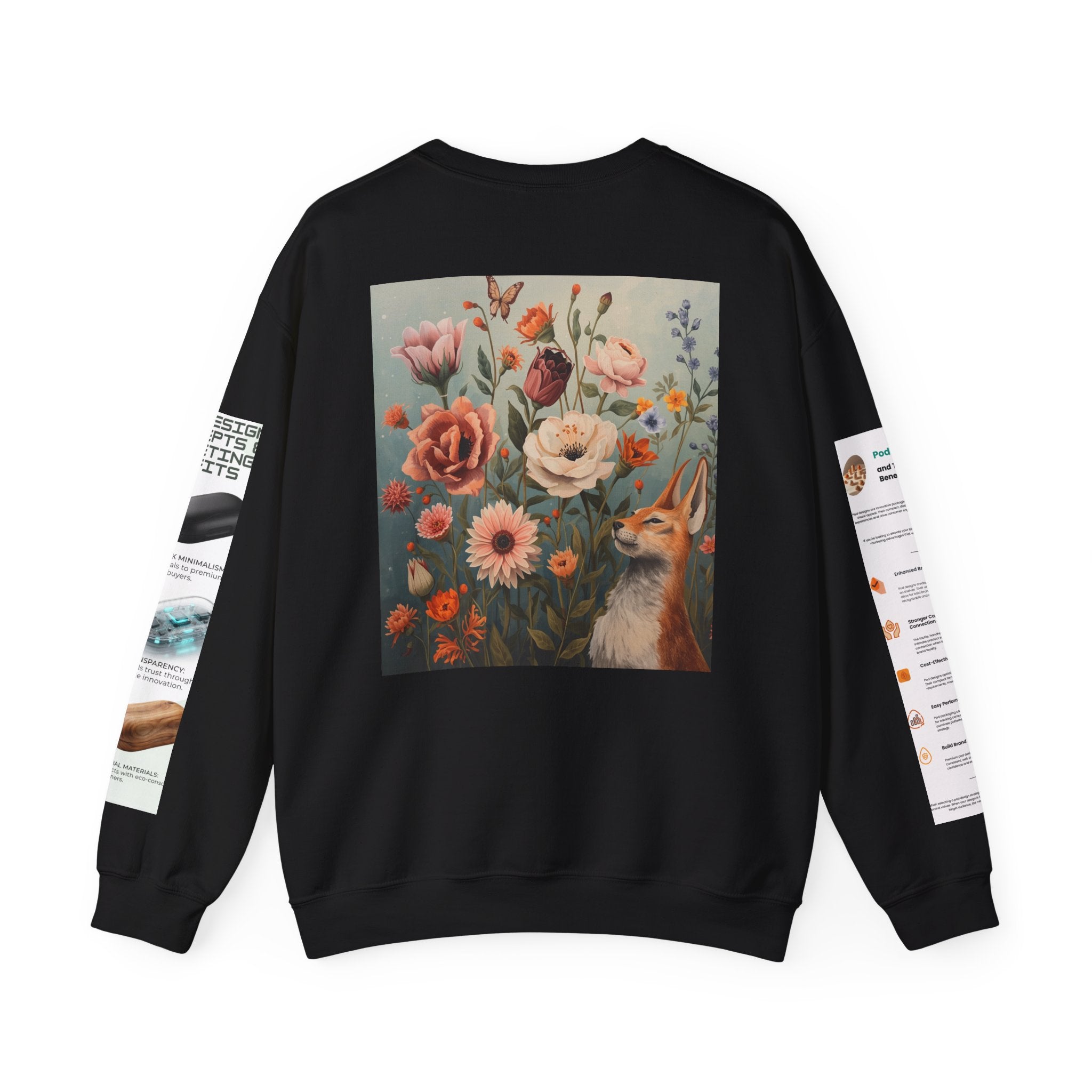 Floral Garden Crewneck Sweatshirt