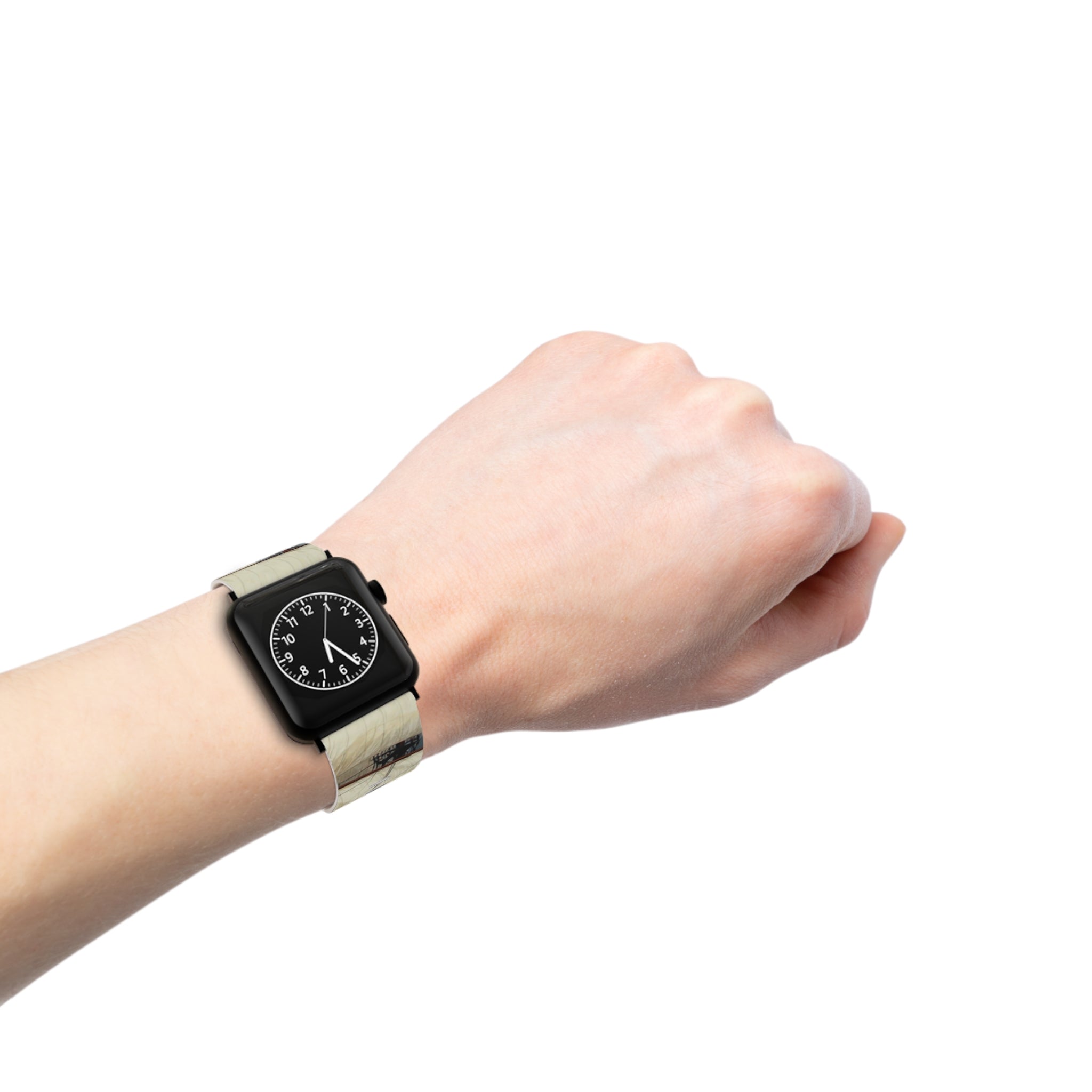 Sailboat Photo Apple Watch Band — Nautical Vintage Harbor Design