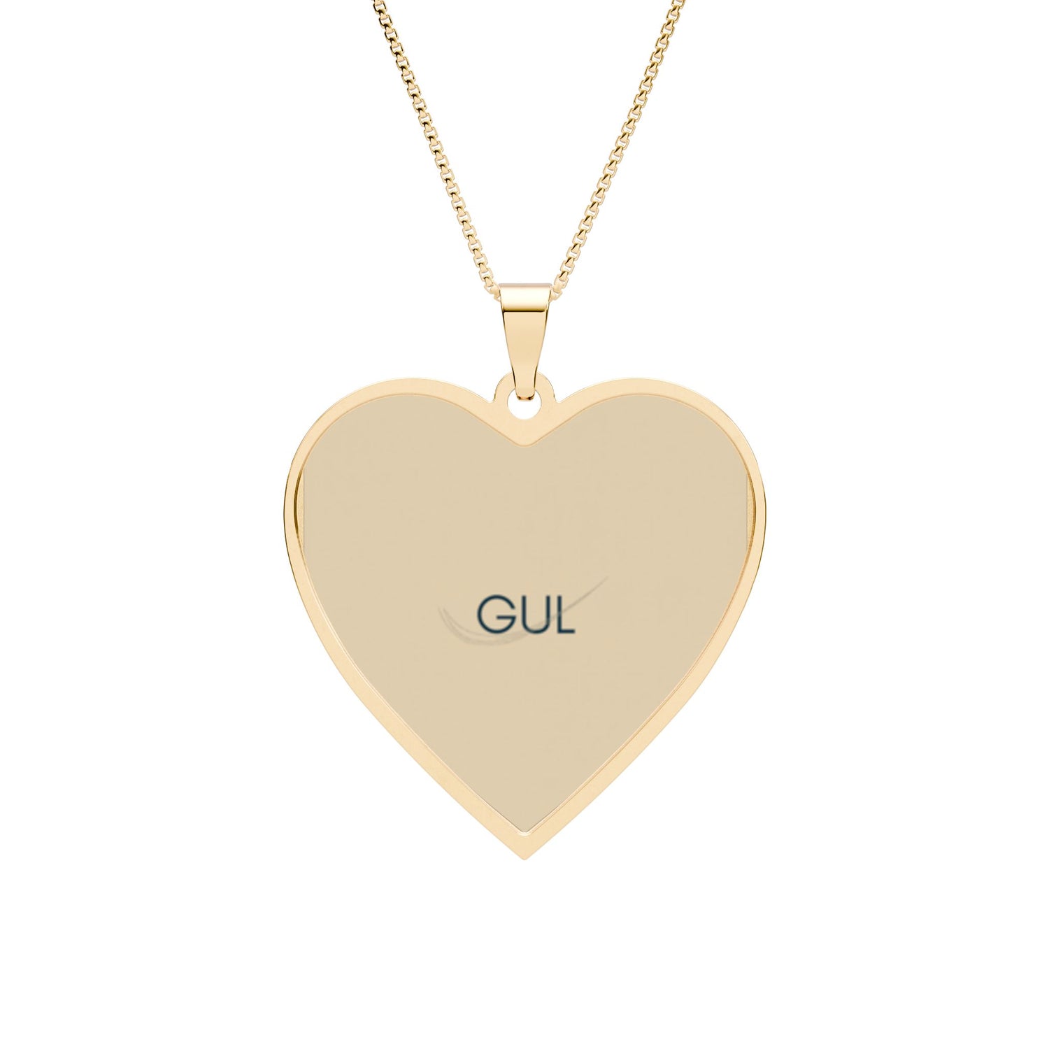Heart Photo Pendant Necklace — Personalized Heart Frame Locket for Women, Memorial &amp; Gift