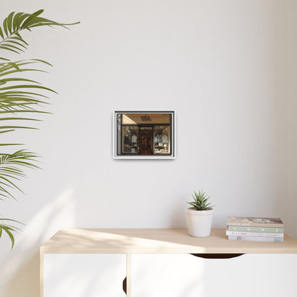 Framed Matte Canvas Print — Boutique Shopfront Photography