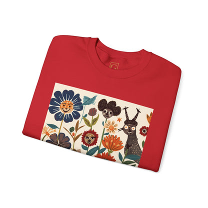 Floral Garden Crewneck Sweatshirt