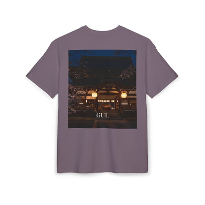 Floral &amp; Nightscape Graphic Tee — Bird of Paradise Photo Print