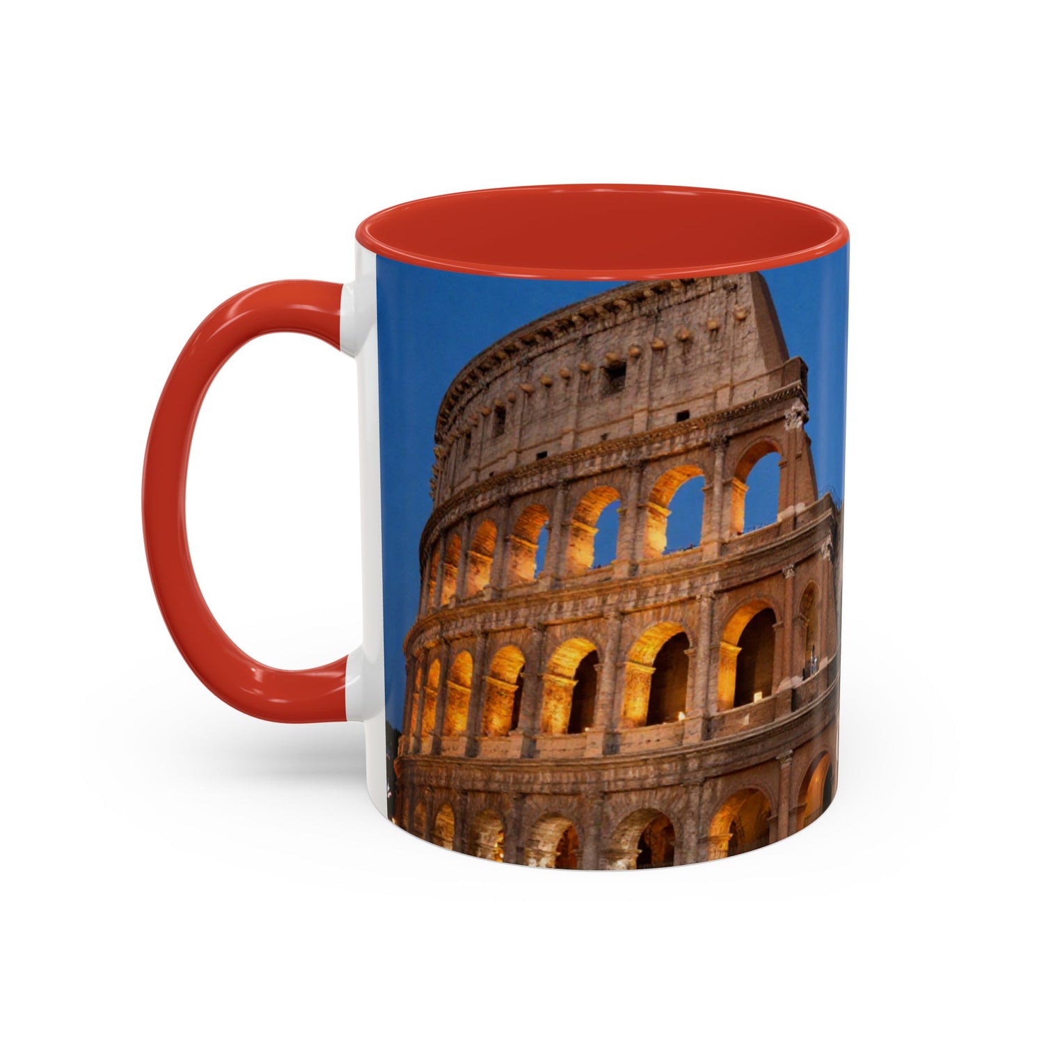 Colosseum Evening Photo Accent Coffee Mug