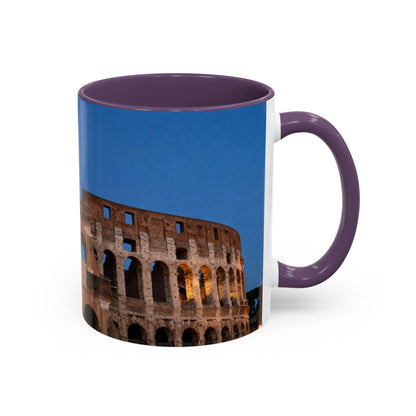 Colosseum Evening Photo Accent Coffee Mug