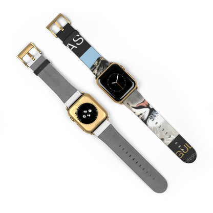 Cat Face Watch Band — Cute Printed Strap for Apple Watch