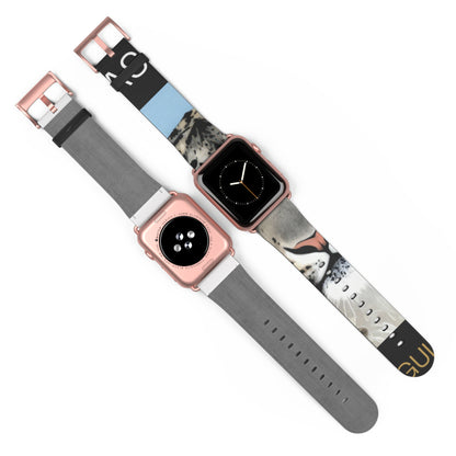 Cat Face Watch Band — Cute Printed Strap for Apple Watch