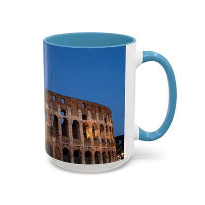 Colosseum Evening Photo Accent Coffee Mug