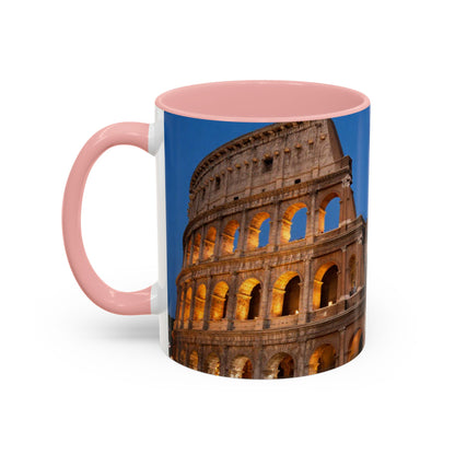 Colosseum Evening Photo Accent Coffee Mug