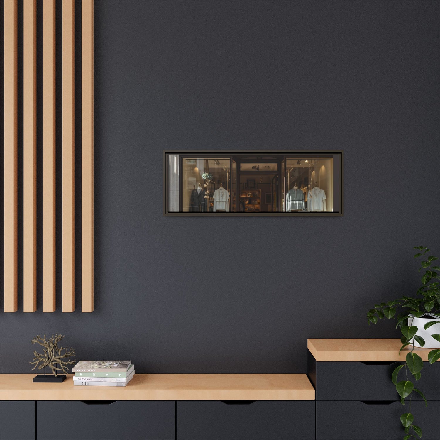 Framed Matte Canvas Print — Boutique Shopfront Photography