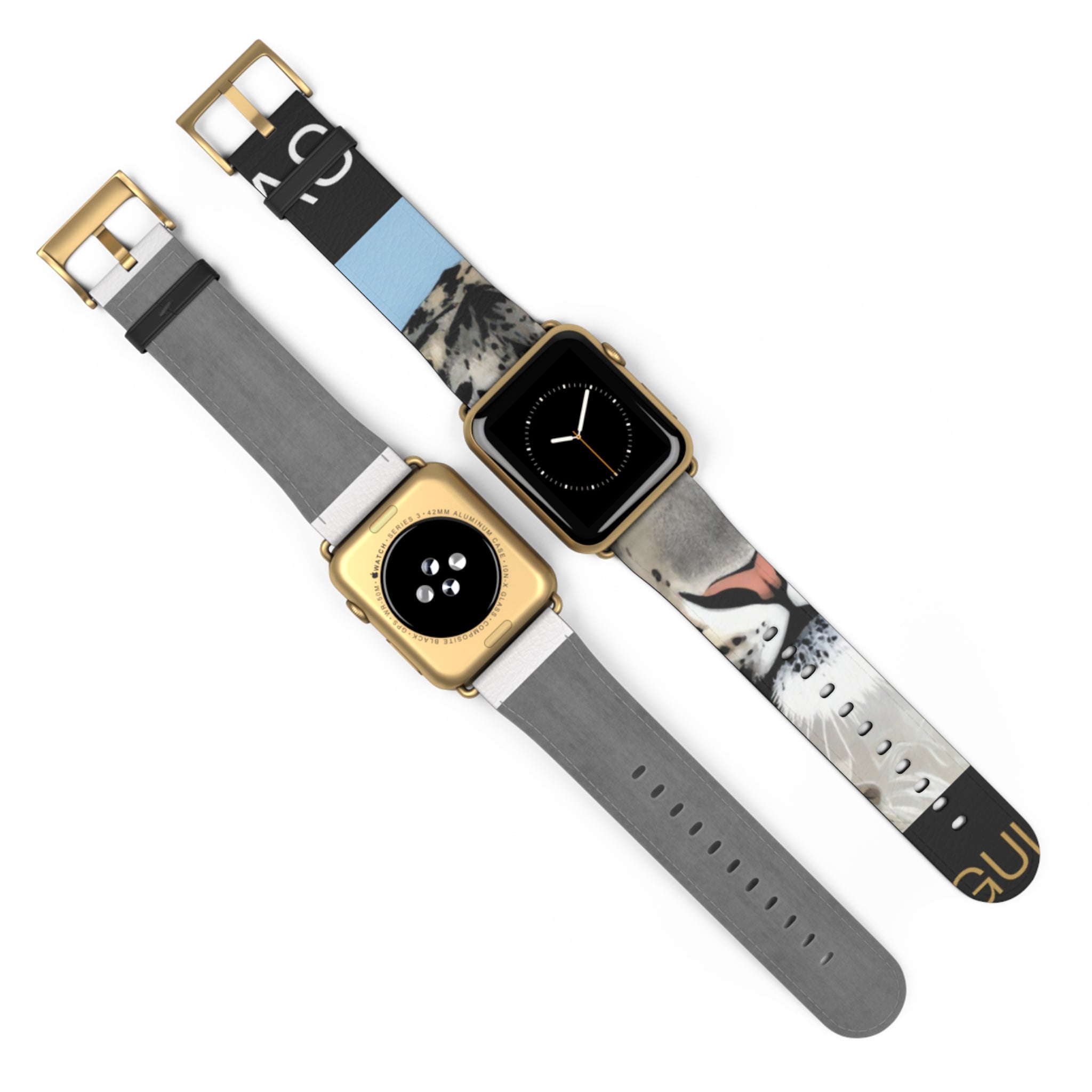 Cat Face Watch Band — Cute Printed Strap for Apple Watch