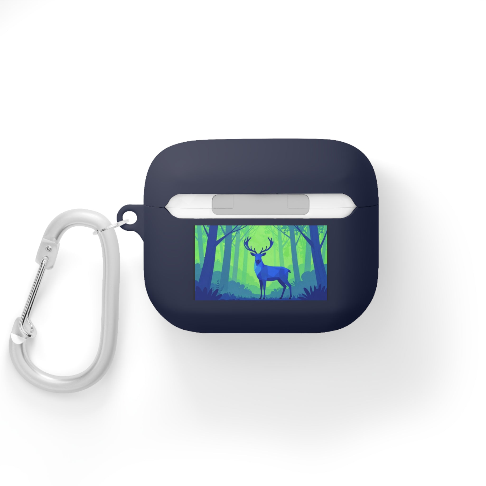 AirPods Case — Retro Sunset Van &amp; Forest Deer Prints