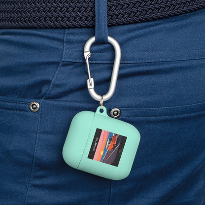 AirPods Case — Retro Sunset Van &amp; Forest Deer Prints