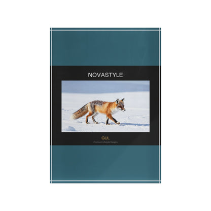 Acrylic Photo Block – Winter Fox Landscape Display