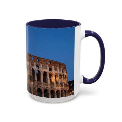 Colosseum Evening Photo Accent Coffee Mug