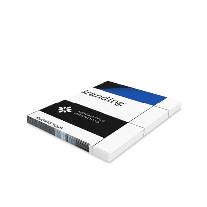 Branding Greeting Cards Set — Blank Business Note Cards (8/16/24 pcs)