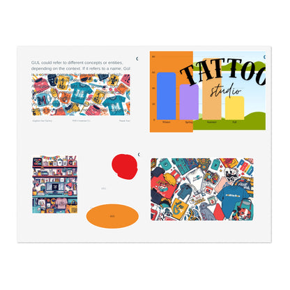 Colorful Sticker Sheets — Retro Tattoo &amp; Pop Art Icons