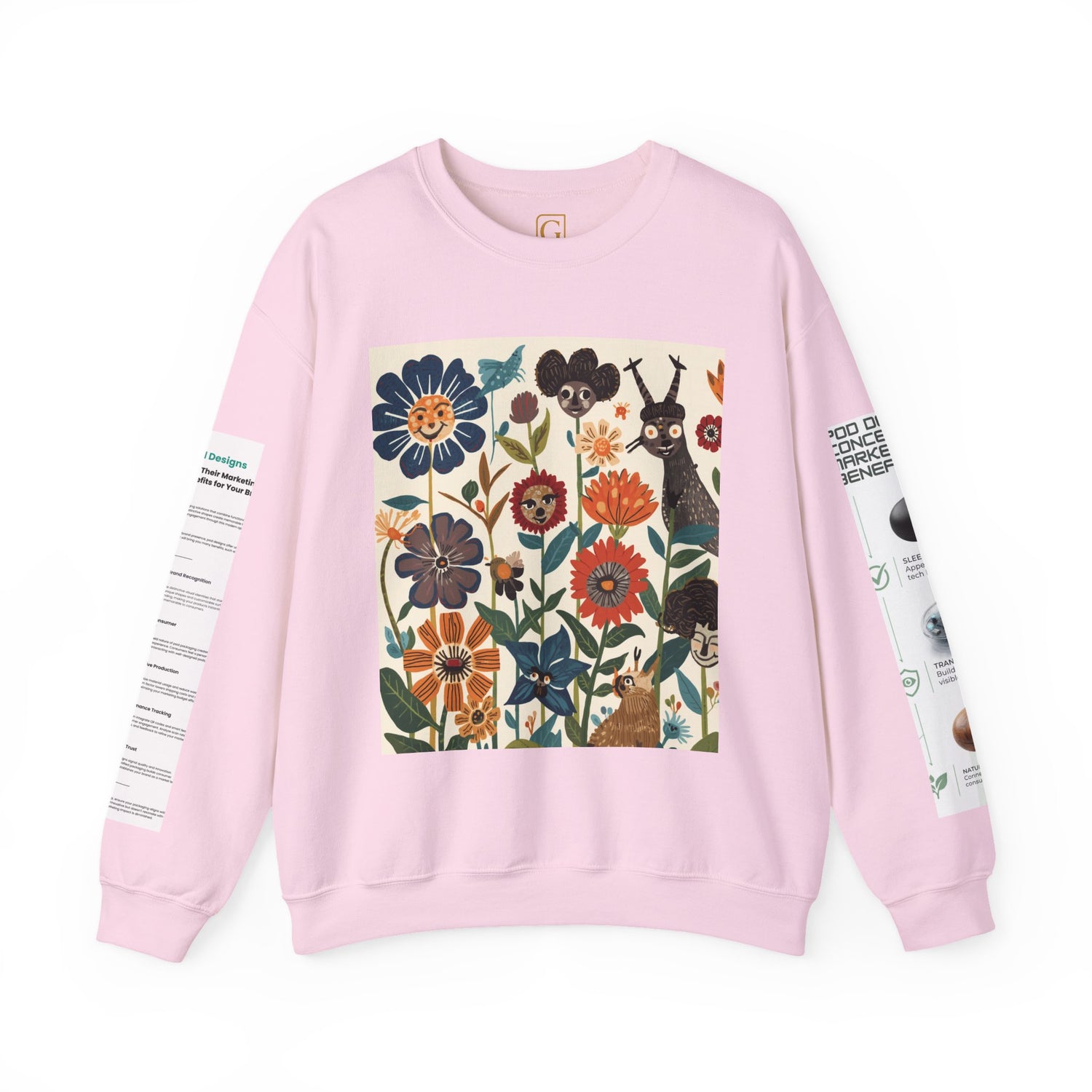 Floral Garden Crewneck Sweatshirt