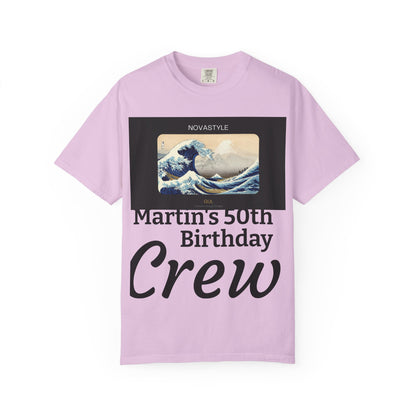 Birthday Crew T-Shirt — "Martin&