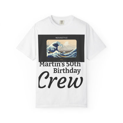 Birthday Crew T-Shirt — "Martin&