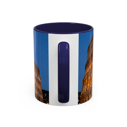 Colosseum Evening Photo Accent Coffee Mug