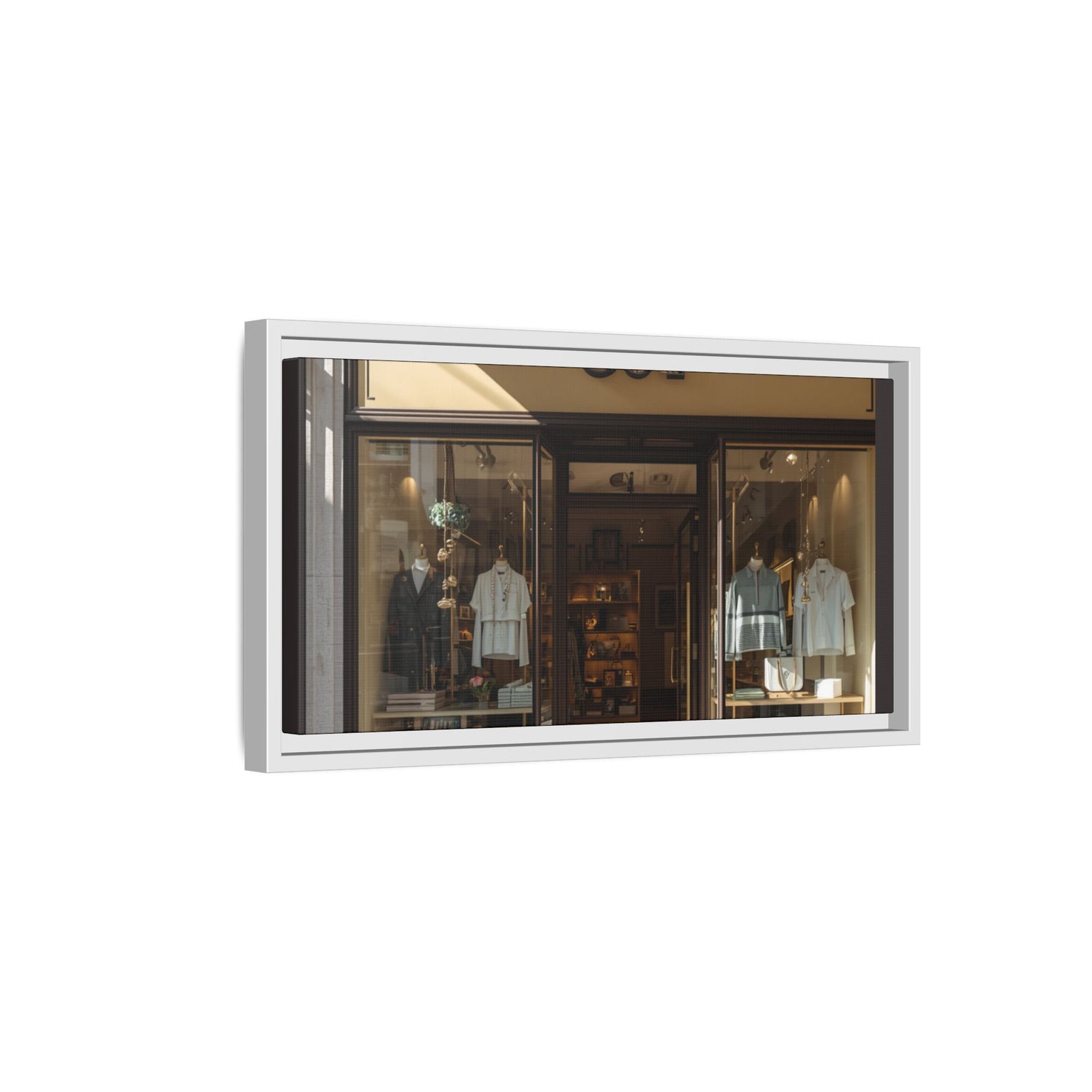 Framed Matte Canvas Print — Boutique Shopfront Photography