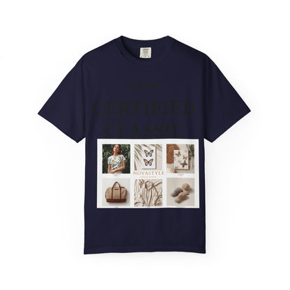 Certified Classic 60 Years T-Shirt – Vintage Collage Home &amp; Lifestyle Tee