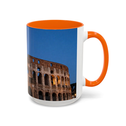 Colosseum Evening Photo Accent Coffee Mug