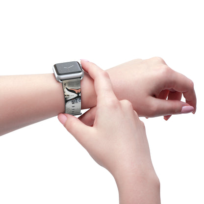 Cat Face Watch Band — Cute Printed Strap for Apple Watch