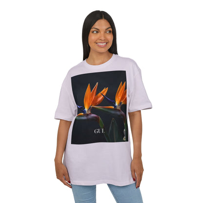Floral &amp; Nightscape Graphic Tee — Bird of Paradise Photo Print
