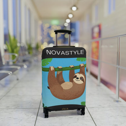 Cute Sloth Luggage Cover – Blue Mountain Travel Protector