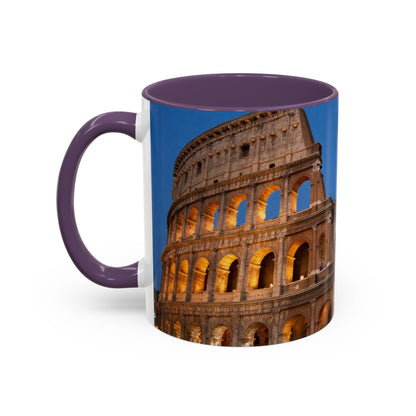 Colosseum Evening Photo Accent Coffee Mug