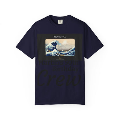 Birthday Crew T-Shirt — "Martin&
