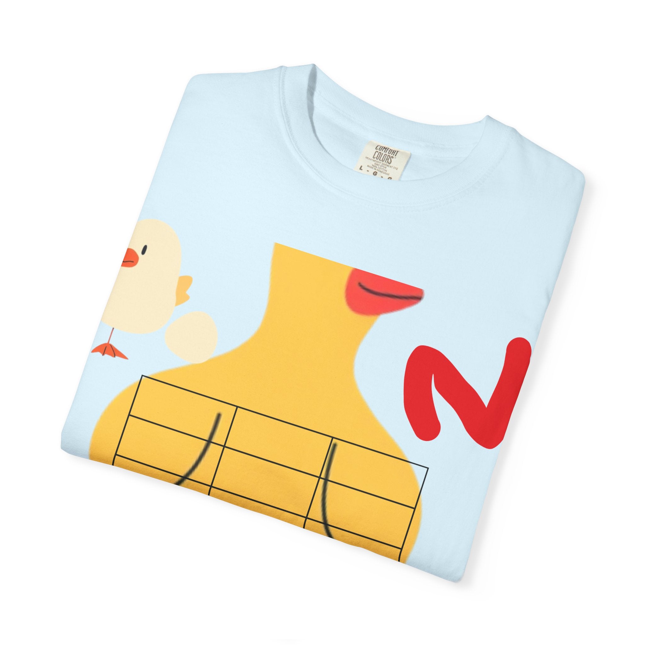 Graphic T-Shirt — Playful Koi &amp; Vase Collage Tee (OVASTYLE Brand)